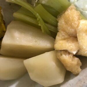 かぶと油揚げの簡単煮物♪あっという間♪